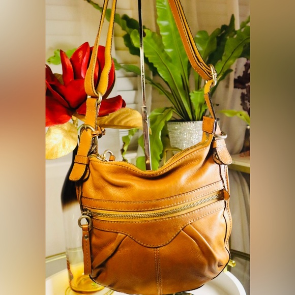 “Host Pick” Fossil Leather Bag Crossbody Messenger Designer Fashion Hip & Chic - Picture 8 of 9